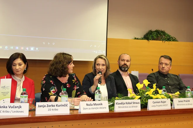 Udeleženci so bili enotni, da je pilotni projekt Most odlična nadgradnja sedanjega sistema. Foto Simona Fajfar