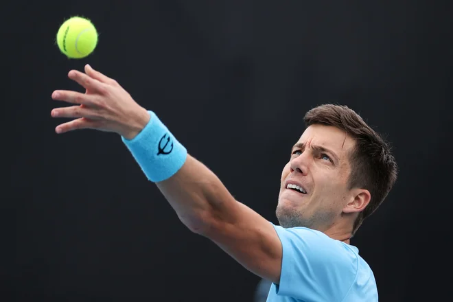 Aljaž Bedene se od Melbourna poslavlja po 2. kolu. FOTO: AFP