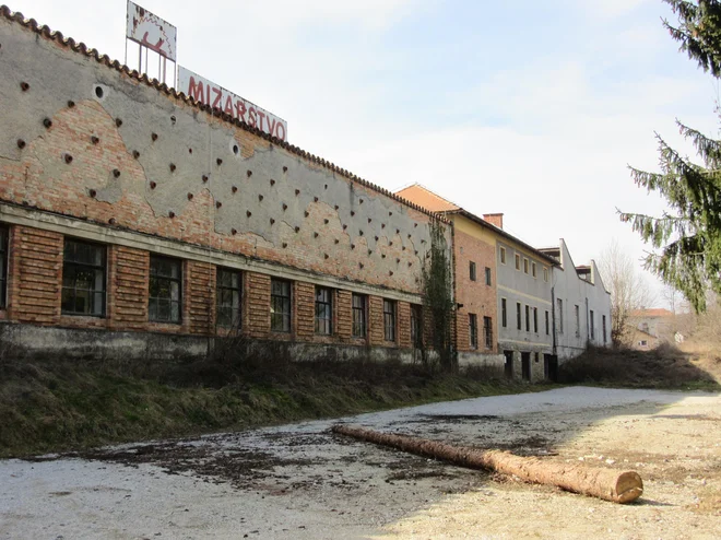 Na območju nekdanjega mizarstva bi moral zrasti 400 milijonov evrov vreden evropski orglarski center. FOTO: Špela Kuralt/Delo