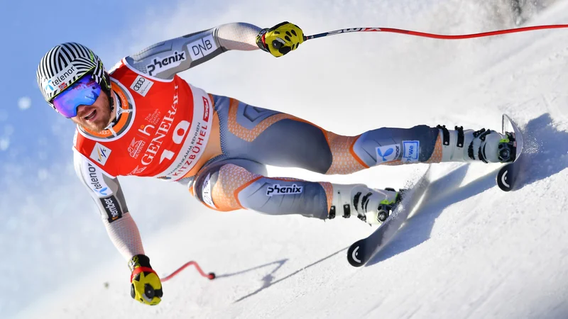 Fotografija: Kjetil Jansrud je po novembru 2018 na superG v Lake Louisu spet okusil slast zmage v svetovnem pokalu. FOTO: AFP