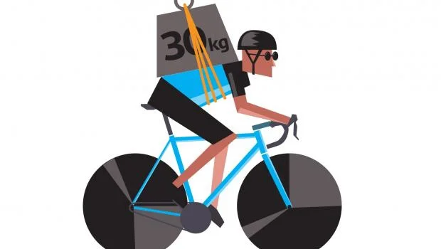 Fotografija: Primerjala sta izgubo treh kilogramov na človeškem telesu in prav toliko kilogramov lažjim kolesom. Foto: Cycling.co