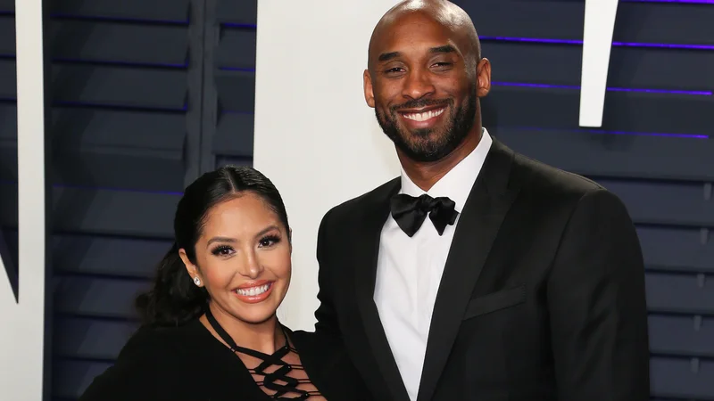 Fotografija: Kobe Bryant in Vanessa Laine Bryant na lanski zabavi po podelitvi filmskih nagrad oskar. FOTO: Jean-Baptiste Lacroix/AFP