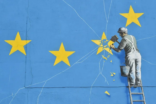 EU z izstopom svoje druge največje članice po velikosti BDP in stalne članice varnostnega sveta OZN izgublja tudi geopolitično moč. Foto: Glyn Kirk/Afp