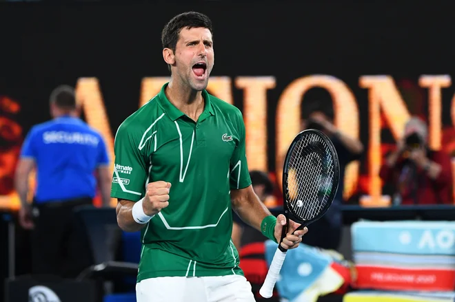 Novak Đoković v Avstraliji spet deluje nepremagljivo. FOTO: AFP