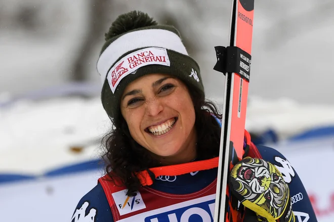 Federica Brignone FOTO: Dimitar Dilkoff/AFP