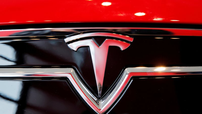 Fotografija: Tesla je postal vodilni proizvajalec električnih avtomobilov na svetu. FOTO: Lucas Jackson/Reuters