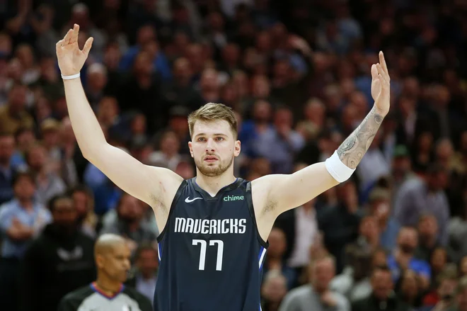 Luka Dončić bo kmalu v eni vodilnih vlog med košarkarskimi zvezdniki. FOTO: Reuters