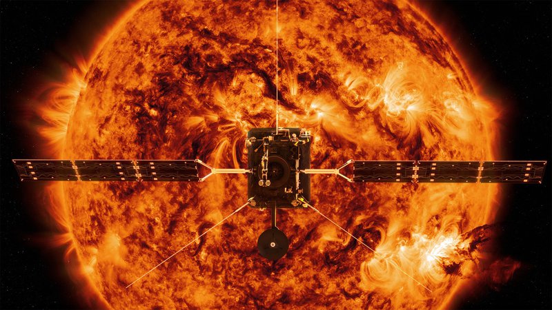 Fotografija: Ilustracija novega solarnega orbiterja. FOTO: NASA / AFP