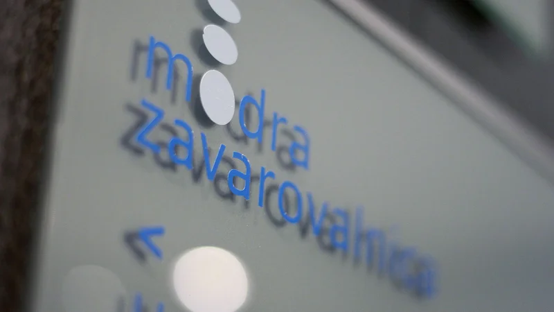 Fotografija: Modra zavarovalnica FOTO: Leon Vidic/Delo