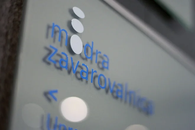 Modra zavarovalnica FOTO: Leon Vidic/Delo
