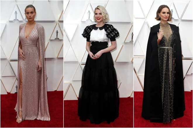 Brie Larson, Lucy Boynton in Natalie Portman FOTO: Reuters