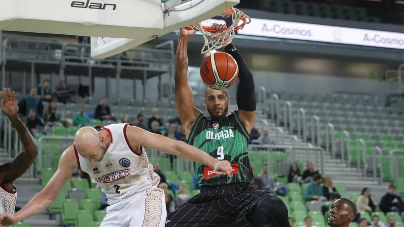 Fotografija: Jordan Morgan je v sezoni 2017/18 nosil dres Petrola Olimpije in bil njen prvi strelec v ligi ABA. FOTO: Roman Šipić