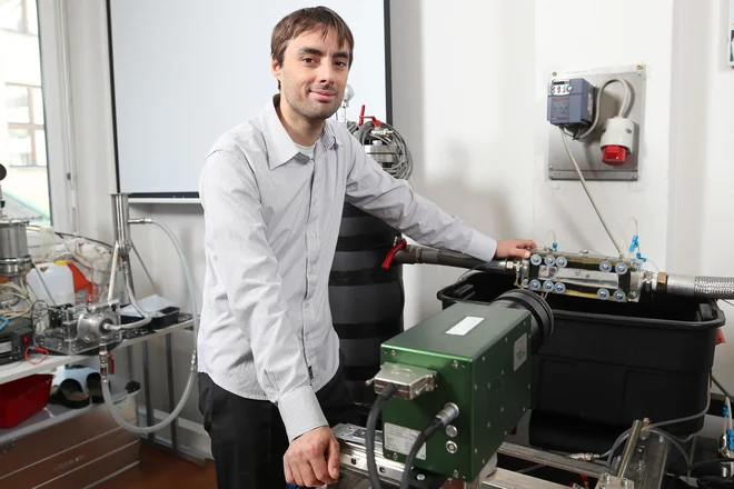 Dr. Matevž Dular je profesor in raziskuje na Fakulteti za strojništvo Univerze v Ljubljani. Foto Osebni Arhiv