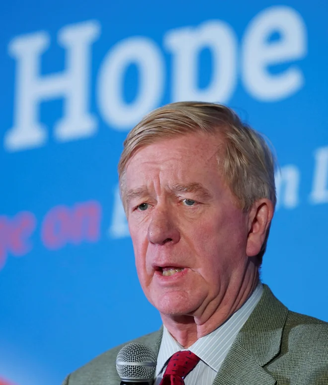 Trumpov tekmec Bill Weld. FOTO: Kevin Lamarque / Reuters