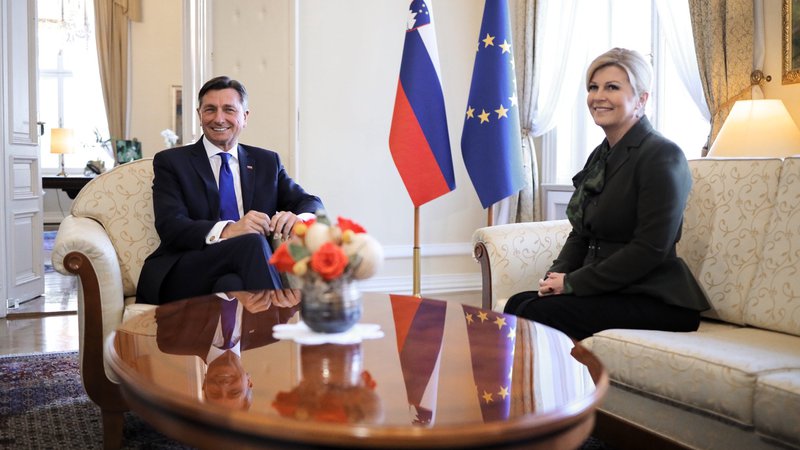 Fotografija: Razen vprašanja arbitraže, ki je za Slovenijo zaprto, za Hrvaško pa ne, imata državi vsa druga področja sodelovanja urejena, je prepričan Borut Pahor. FOTO:Twitter profil Boruta Pahorja
