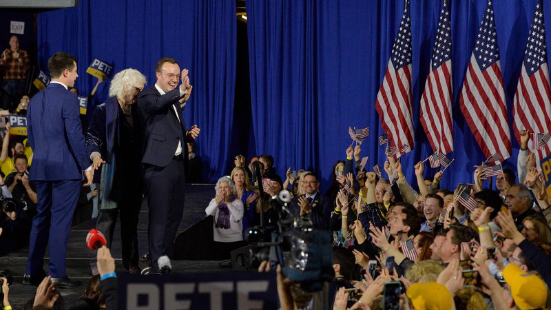 Fotografija: Demokratski predsedniški kandidat Pete Buttigieg. Foto: Joseph Prezioso/Afp