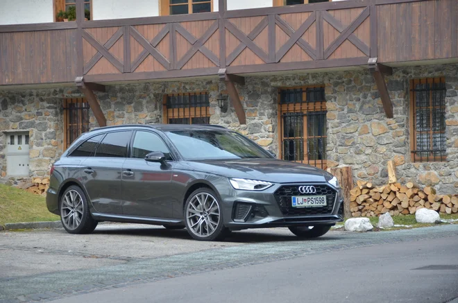 Audi A4 avant je dobro znana karavanska izvedba prestižnega modela srednjega razreda. FOTO: Gašper Boncelj