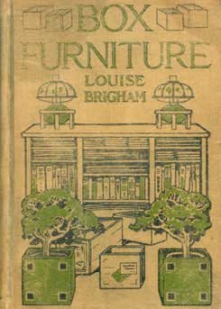 Louise Brigham je bila na prelomu iz 19. v 20. stoletje pionirka recikliranega pohištva iz lesenih zabojnikov, ki ga je predvidela za opremo delavskih domov. Foto Wikipedija