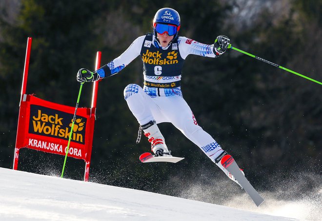 Petra Vlhova je bila z 2. mestom v veleslalomu in zmago v slalomu najboljša na 56. Zlati lisici. FOTO: Matej Družnik/Delo