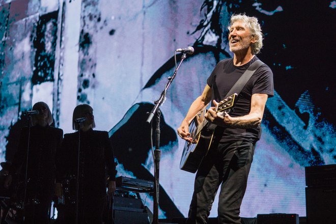 Britanski glasbenik Roger Waters je bil nekdaj član znamenite skupine Pink Floyd. FOTO: Boris Podobnik