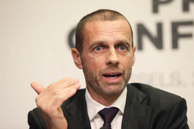 Aleksander Čeferin na volitvah predsednika Uefe v Rimu ne bo imel protikandidata. FOTO: Reuters