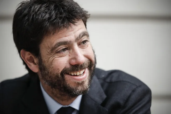 Andrea Agnelli ni le predsednik združenja najbogatejših klubov (Eca), marveč tudi dober prijatelj Aleksandra Čeferina. FOTO: Uroš Hočevar/Delo