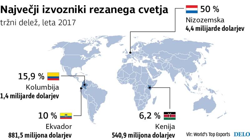 Fotografija: Največji izvozniki cvetja