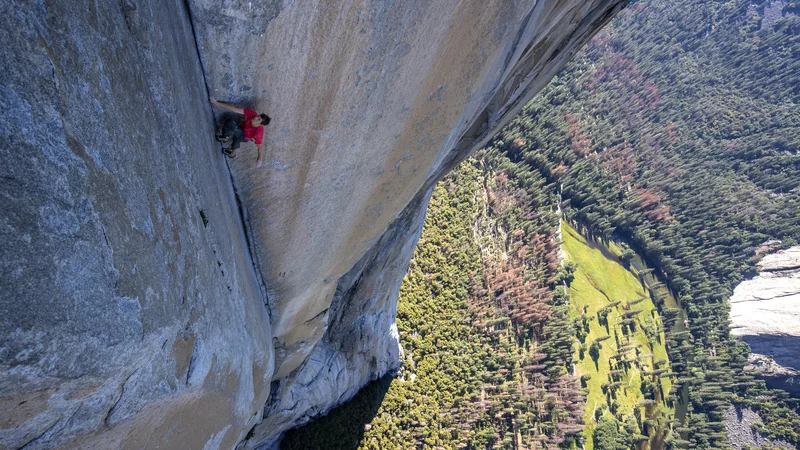 Free Solo je najboljši plezalni film. FOTO: arhiv FGF