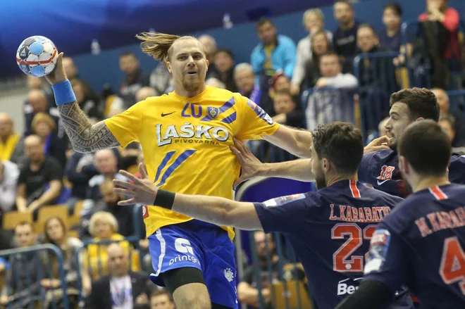 William Accambray ni skrival razočaranja, ker mu ni uspelo premagati bivših soigralcev. FOTO: Tadej Regent/Delo