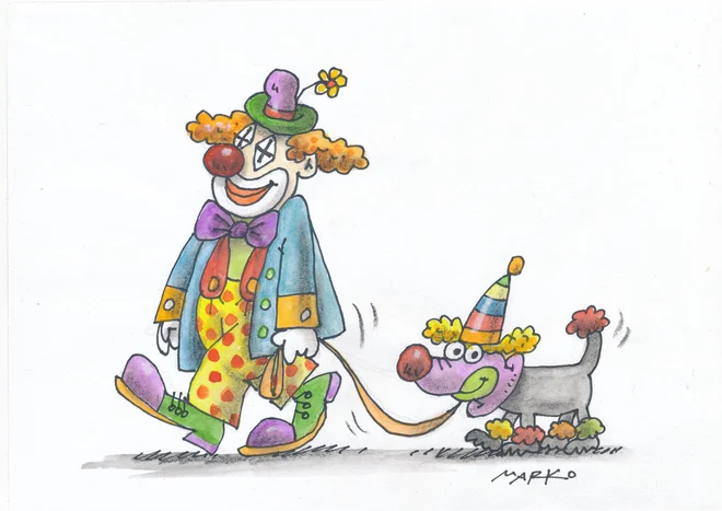 Karikatura Marko Kočevar
