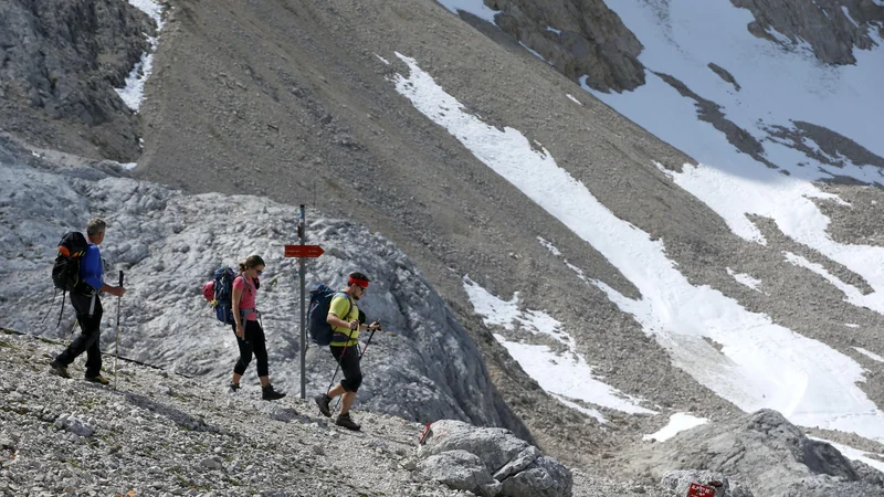 Fotografija: Za vodnika se odločajo predvsem tujci. FOTO: Matej Družnik/Delo