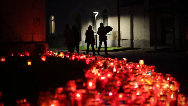 Fotografija: Če povemo po resnici, je obisk pokopališča težko pojasniti objektivno in racionalno. FOTO: Jure Eržen/Delo