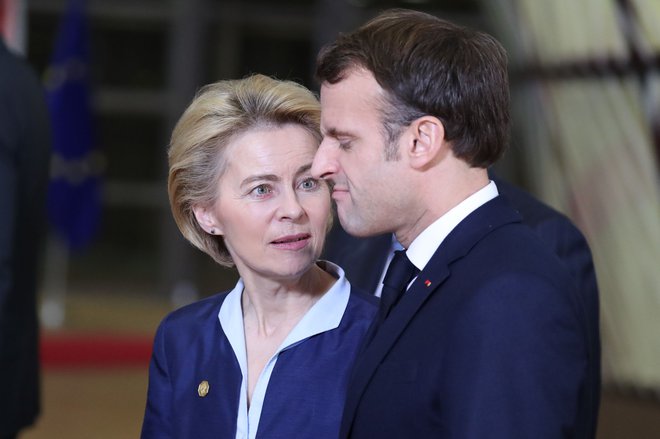 Bi lahko predsednica evropske komisije Ursula von der Leyen in francoski predsednik Emmanuel Macron na novo politično zagnala Evropo?