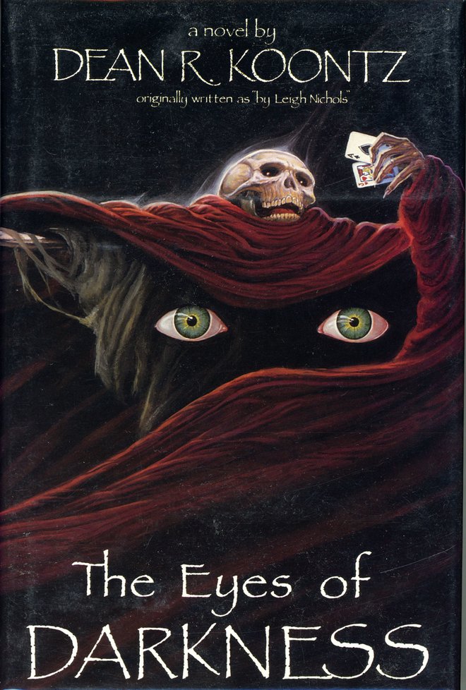 Roman <em>The Eyes of Darkness</em> je izšel leta 1981. FOTO: promocijsko gradivo