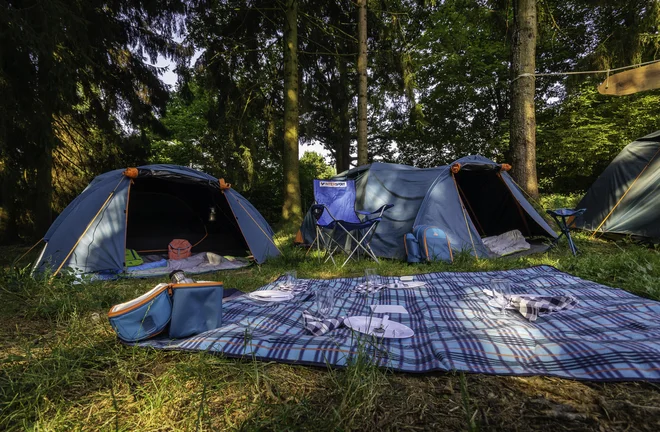 Intersport je ponovno poskrbel za opremo taborniškega kotička v ZOO Ljubljana. FOTO: Intersport