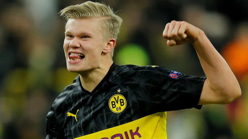 Erling Haaland ima med vso hrano še najraje ribe. FOTO: Reuters
