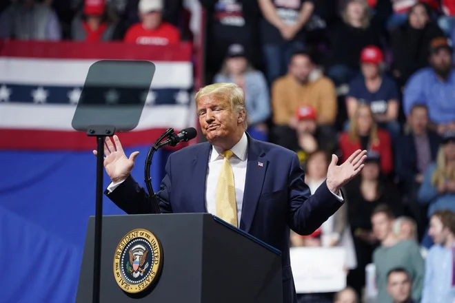Donald Trump: &raquo;Kako slabi so bili oskarji letos?&laquo; FOTO: Reuters