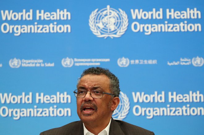Direktor Svetovne zdravstvene organizacije. FOTO: Denis Balibouse/Reuters