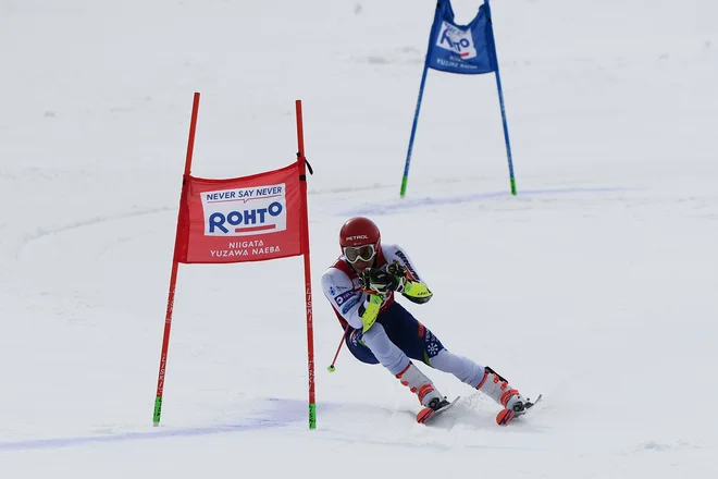 Deveto mesto je Kranjčeva najslabša letošnja uvrstitev, pred tem je bil na na prvih petih veleslalomih najslabši peti. FOTO: AFP