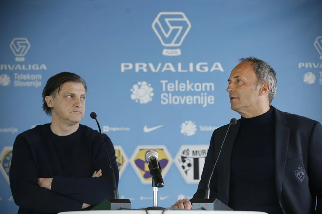 Safet Hadžić in Darko Milanič sta se že ozrla v nadaljevanje prvenstva, ki bo sledilo že v torek in sredo. FOTO: Jure Eržen