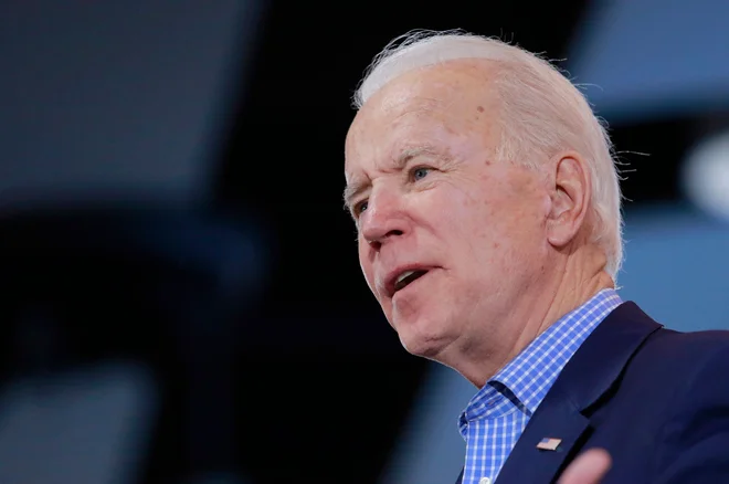 Nekdanji podpredsednik Joe Biden. FOTO: AFP