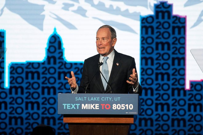 Nekdanji newyorški župan Mike Bloomberg. FOTO: Reuters