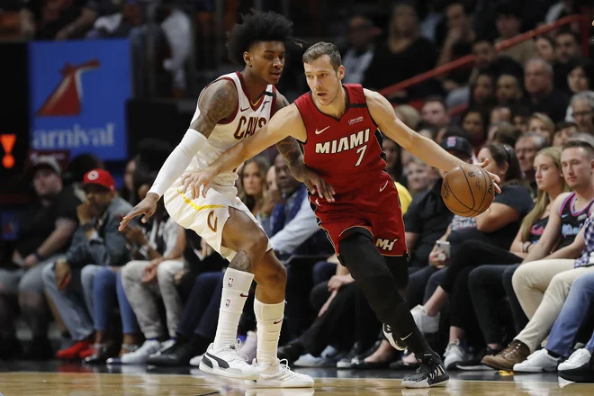 Miami je z razmerjem 36 zmag in 20 porazov četrta najboljša ekipa vzhodne konference lige NBA. FOTO: AFP
