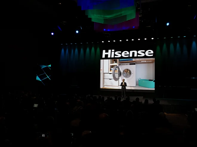 Gorenje in Hisense na sejmu predstavljata novo blagovno znamko ConnectLife. Na fotografiji: Franjo Bobinac. FOTO: Gorenje