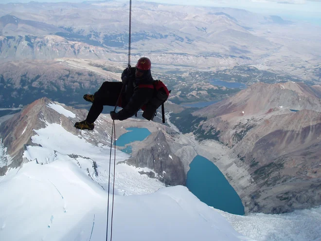 Patagonija ostaja njegov najljubši alpinistični cilj. Na fotografiji večerni pogled s Fitz Roya. FOTO: osebni arhiv