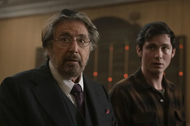 Dve generaciji v <em>Lovcih</em>, Al Pacino in Logan Lerman Foto promocijsko gradivo