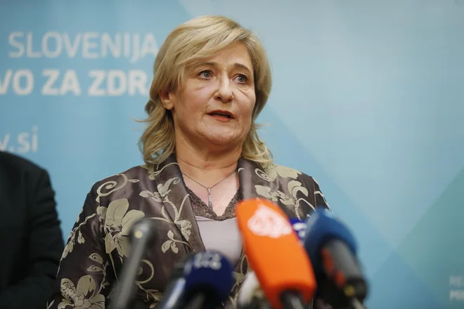 Državna sekretarka na ministrstvu za zdravje Simona Repar Bornšek. FOTO: Leon Vidic/Delo