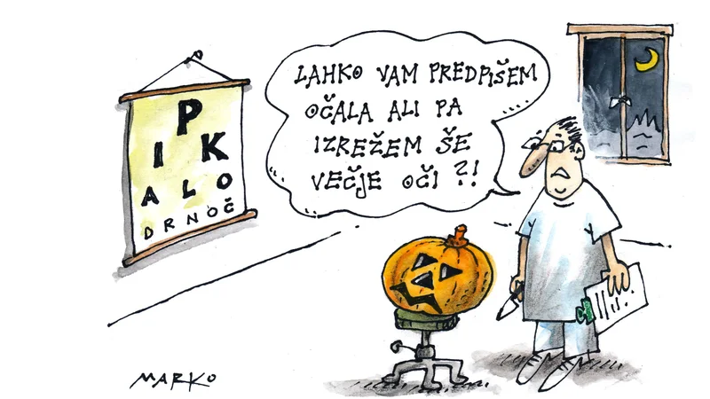 Fotografija: Karikatura: Marko Kočevar