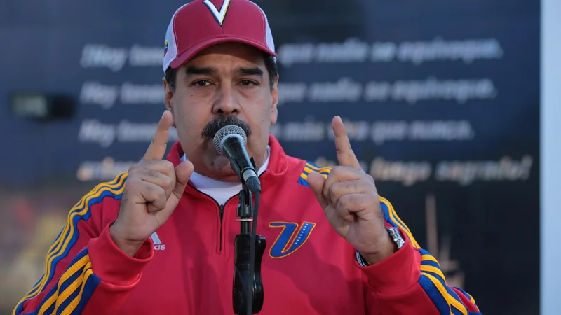 Fotografija: Venezuela z Nicolasom Madurom vstopa v novih šest let predsedovanja. FOTO: Reuters