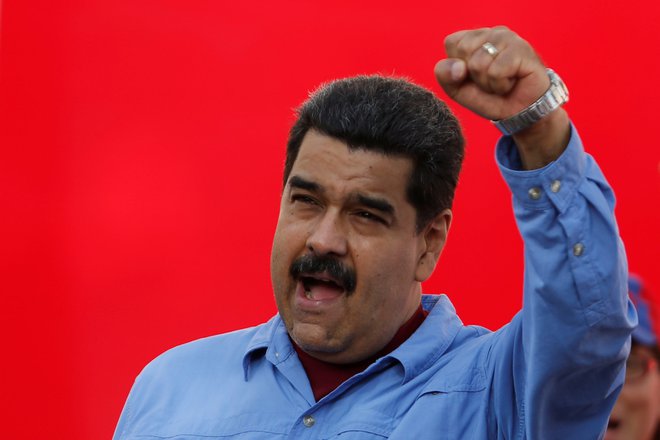 Venezuelski voditelj Nicolas Maduro. FOTO: REUTERS/Carlos Garcia Rawlins